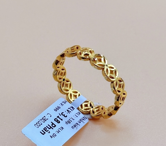 Nhẫn Kim Tiền Bọng