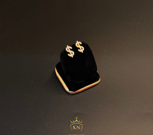 Bông tai đồng tiền 