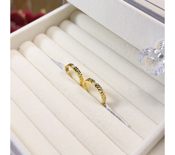 Nhẫn Đôi Đai Kiểu 