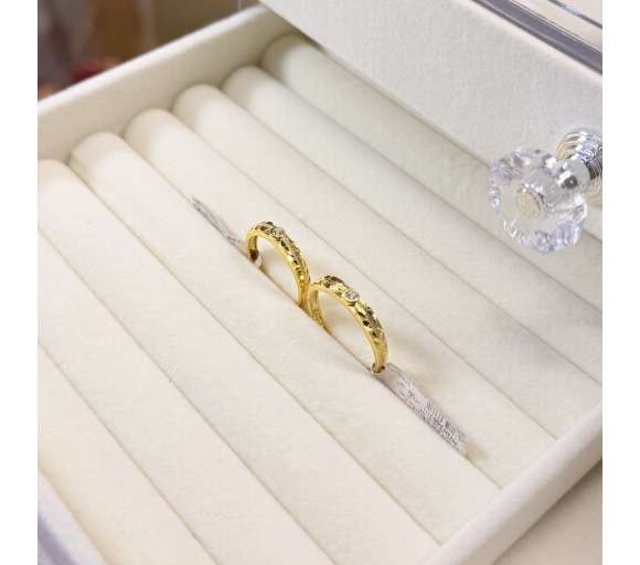 Nhẫn Đôi Móc Máy 