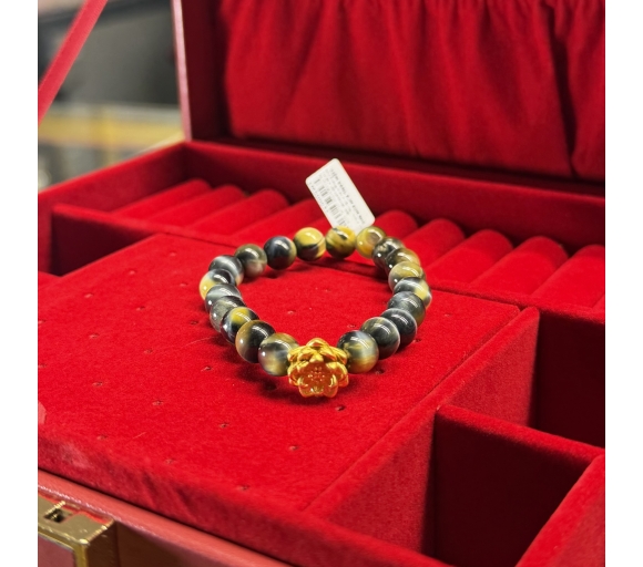 Vòng Chuỗi Phối Charm Hoa Sen 