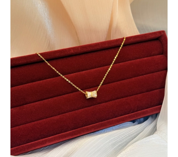 Dây chuyền liền mặt ống baget 