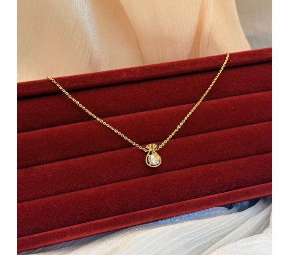 Dây liền mặt túi tiền móc máy 