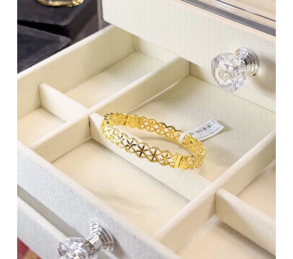 Vòng Móc Máy Hoạ Tiết Hoa 