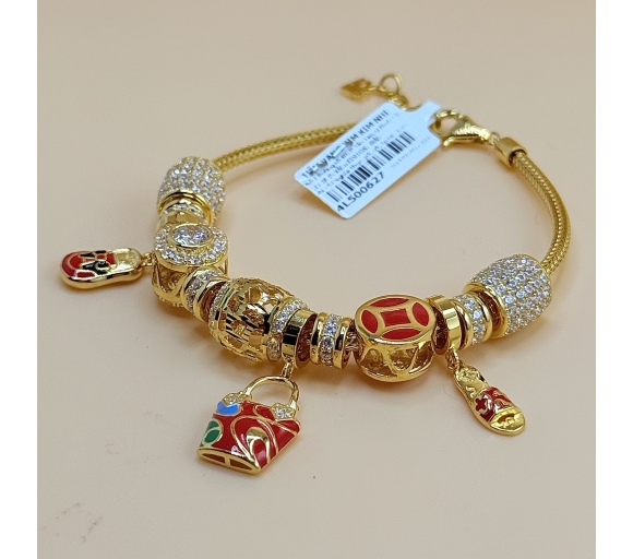 Lắc Phối Charm Đỏ