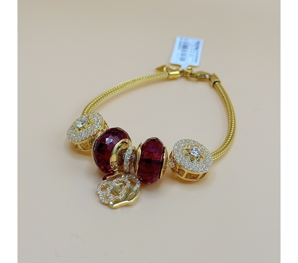 Lắc Phối Charm Đỏ