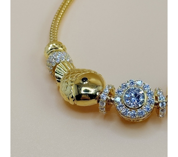 Vòng Phối Charm 2 Chú Cá 