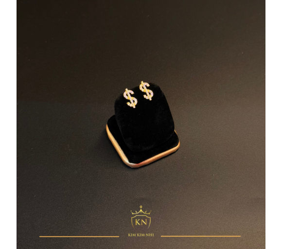 Bông tai đồng tiền 